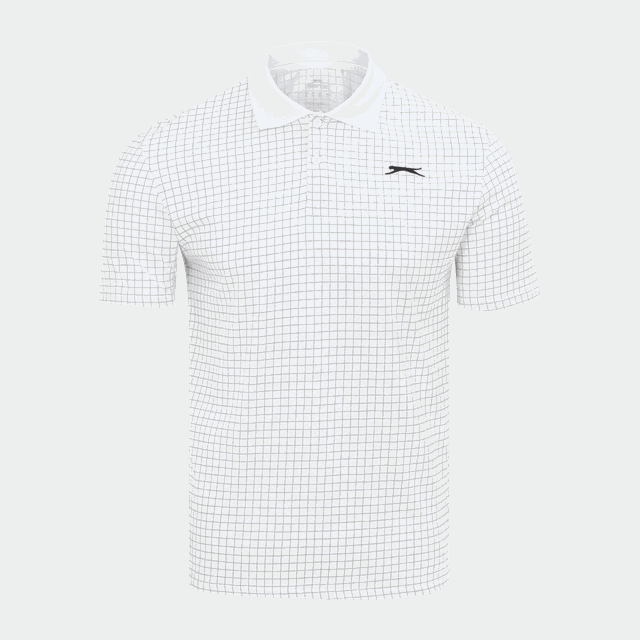 Slaz Check Polo, pikétröja, herr - Golfpikeer