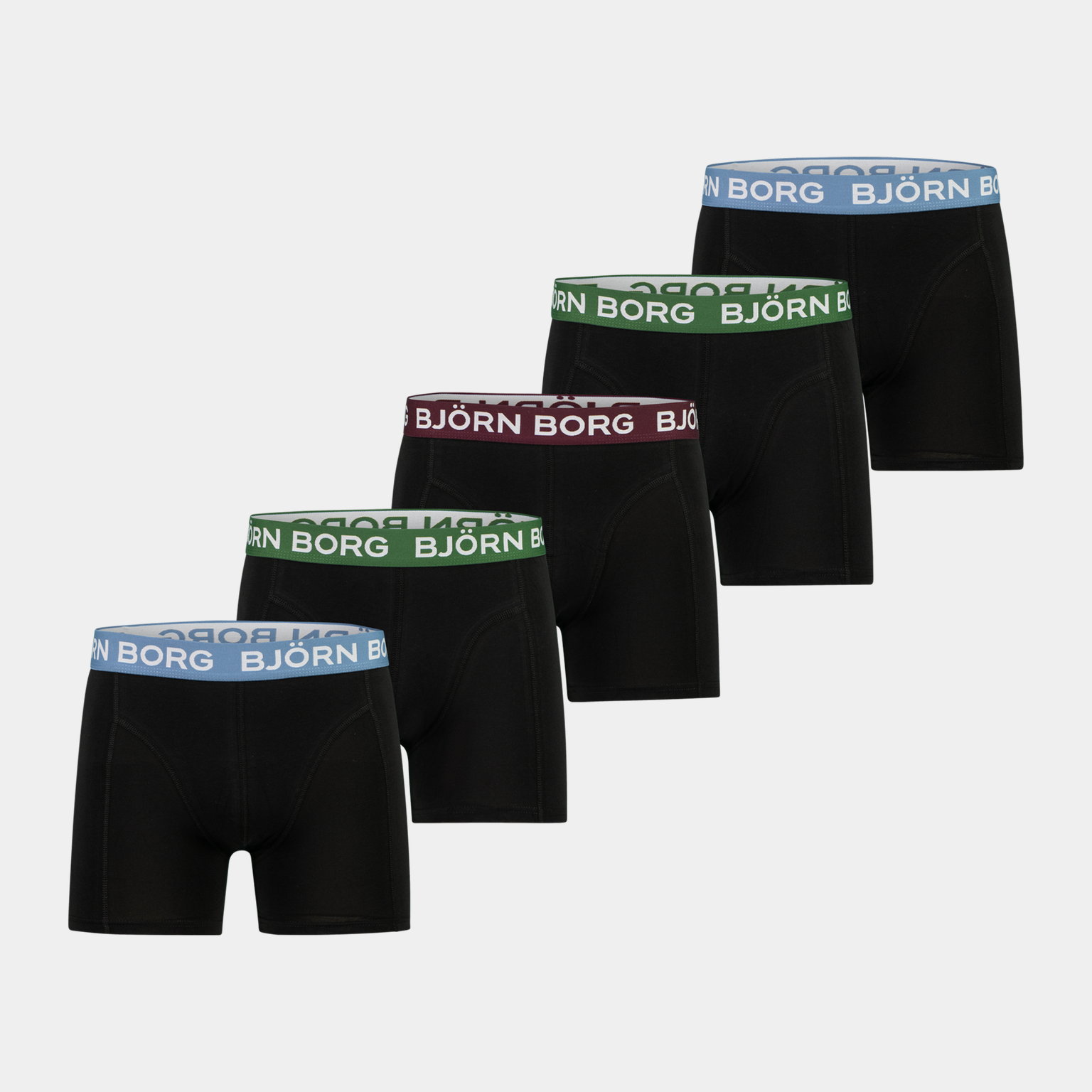 Cotton Stretch Boxer 5 PK, boxer herr - Kalsonger - Svart | XXL