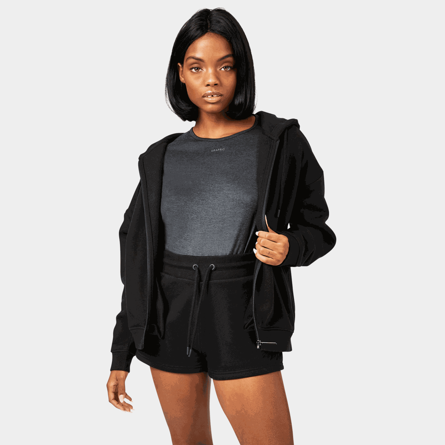 Oversized Hoodie, huvtröja, dam - full image 1