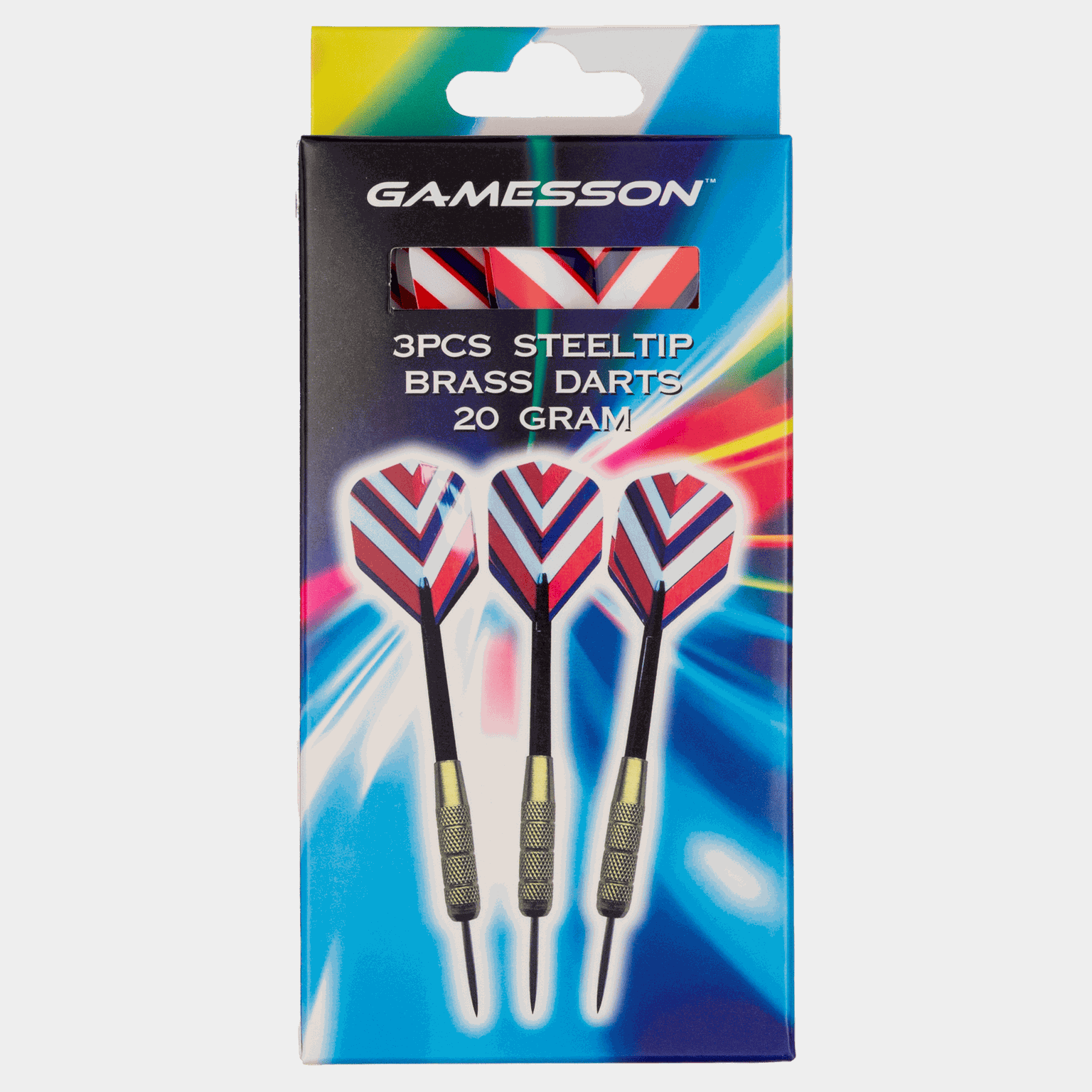Brass Steeltip Darts 3 pcs, dartpilar - full image 1