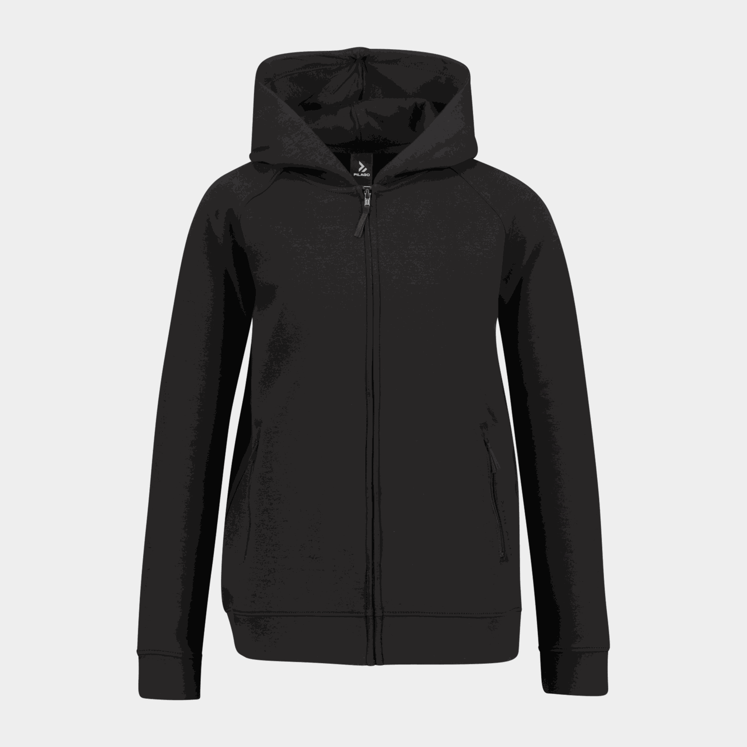 Cotton Tech Zip Hood - full image 1