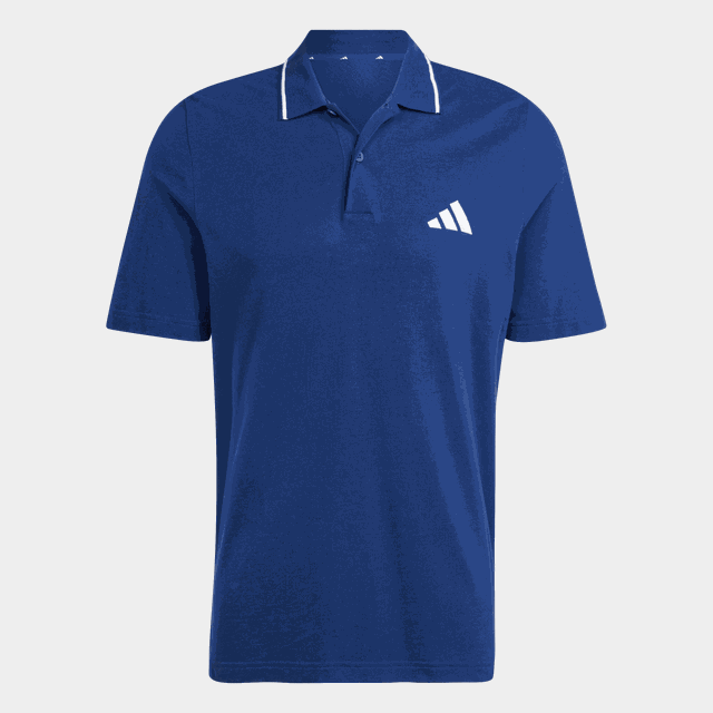 Essentials Small Logo Piqué Polo Shirt, pikétröja, herr - Pikeér