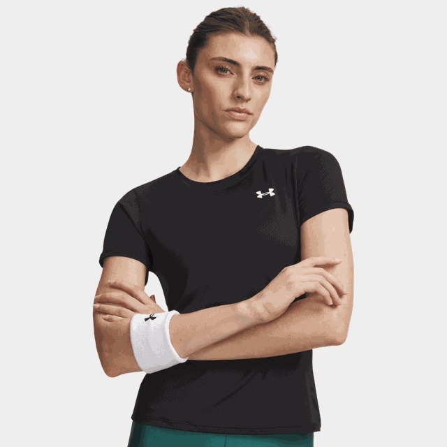 Tech Mesh Short Sleeve Tee, träningströja, dam - Tränings-T-Shirt