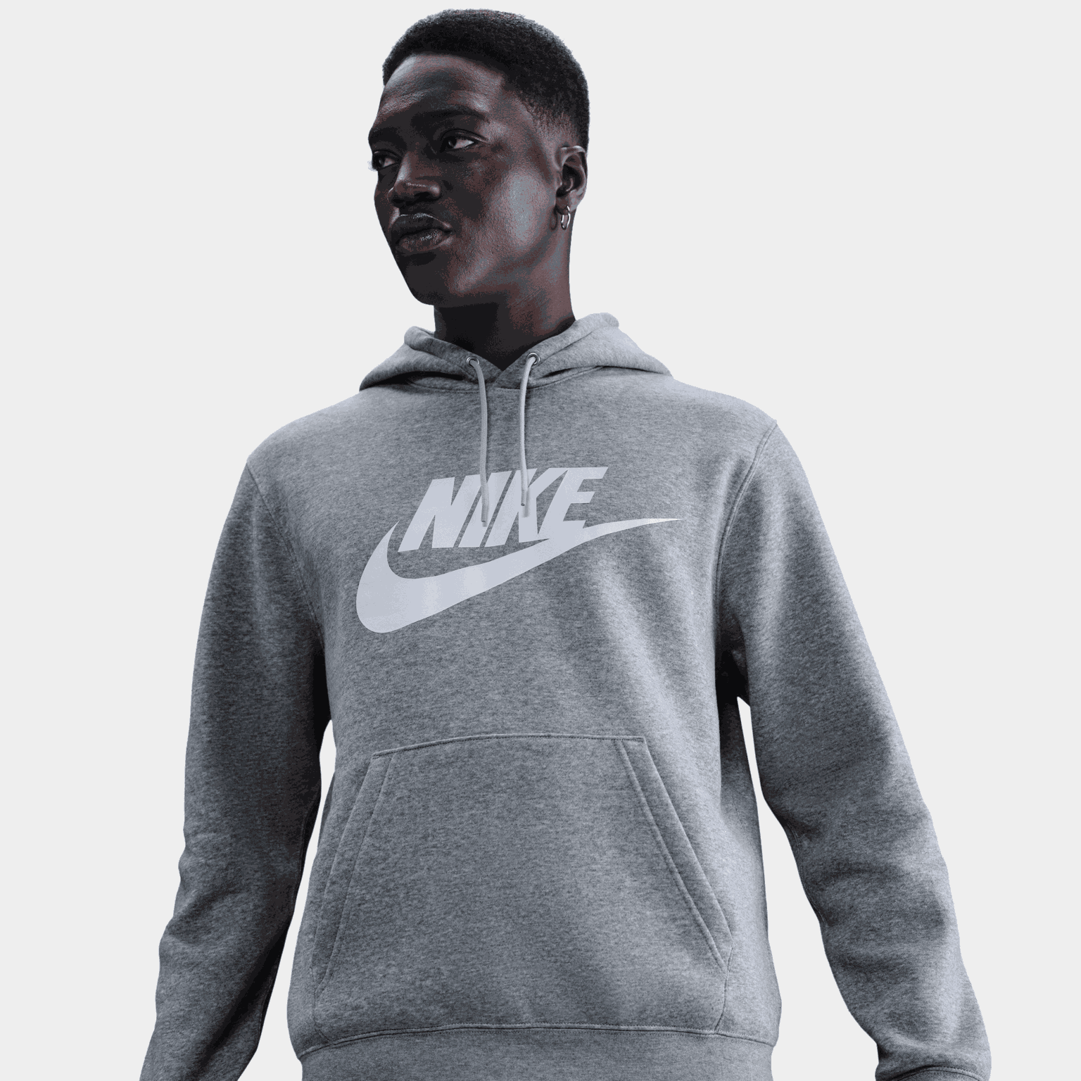 Club Pull-Over Fleece Hoodie, huvtröja, herr - full image 3