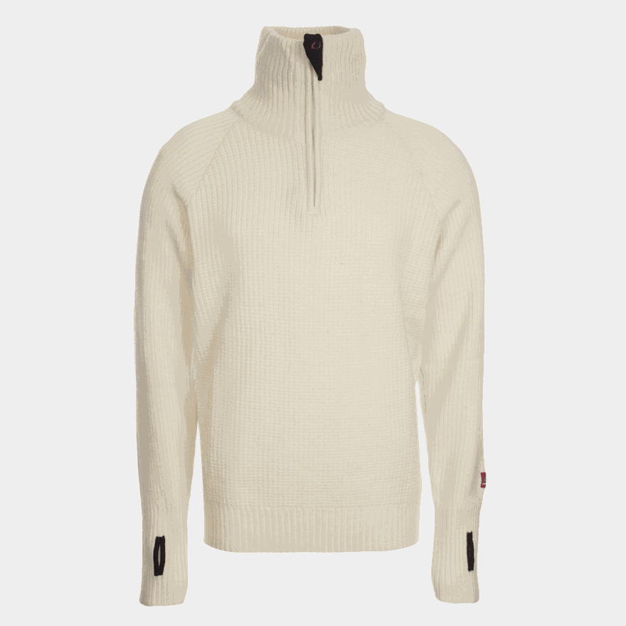 Rav sweater zip, ulltröja - full image 1