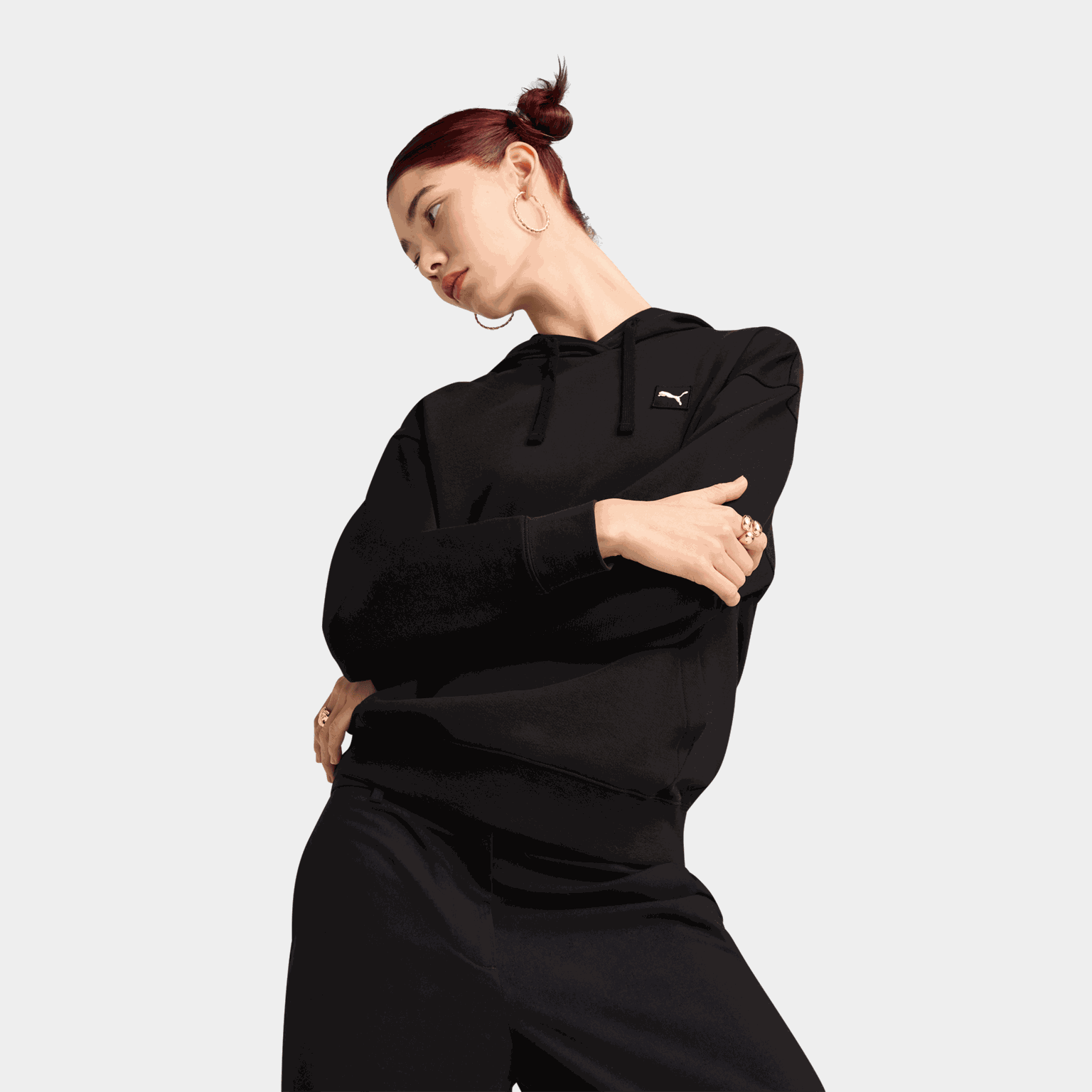ESS Elevated Comfort Hoodie, huvtröja, dam - full image 1