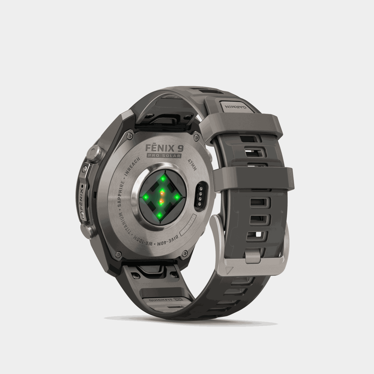 fenix 9 Pro Solar 47mm Titanium, smartklocka - full image 4