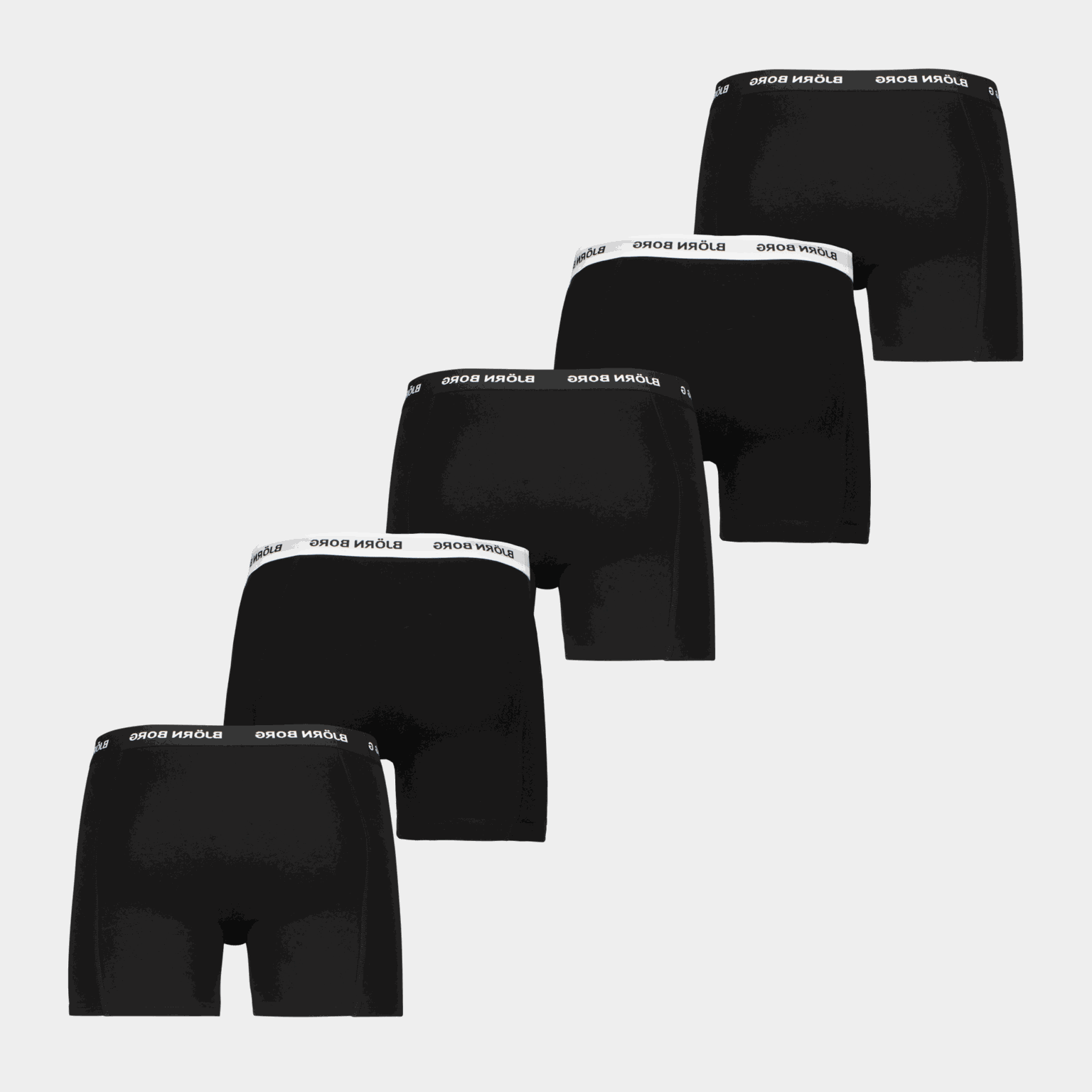 Cotton Stretch Boxer 5 PK, boxer herr - full image 2