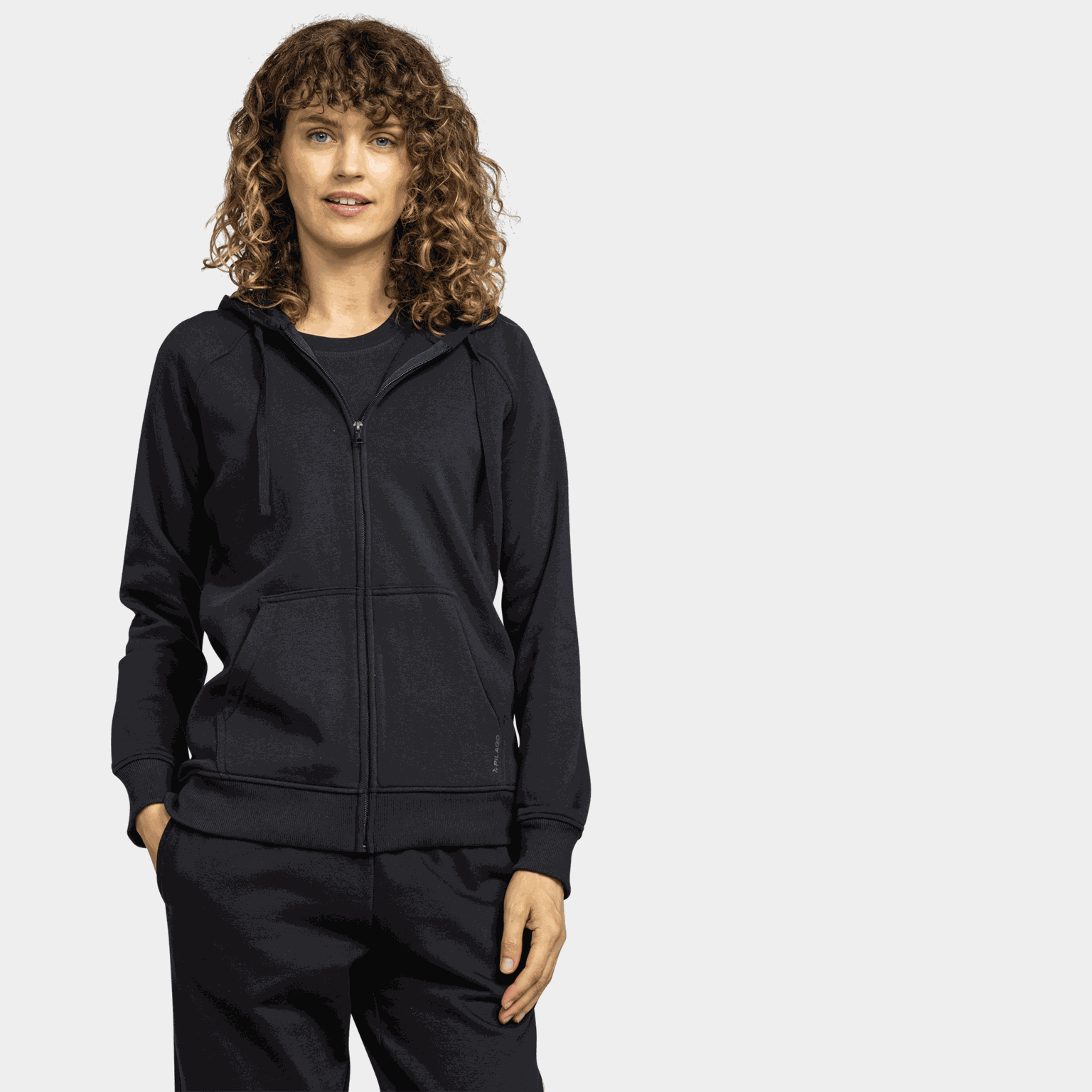 Essential Zip Hood, huvjacka, dam - full image 2