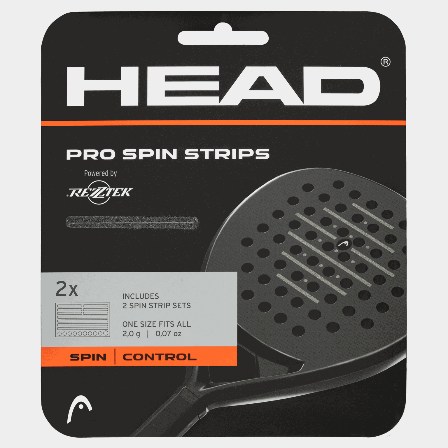 Padel Pro Spin Strips, tejp till padelracket - full image 1