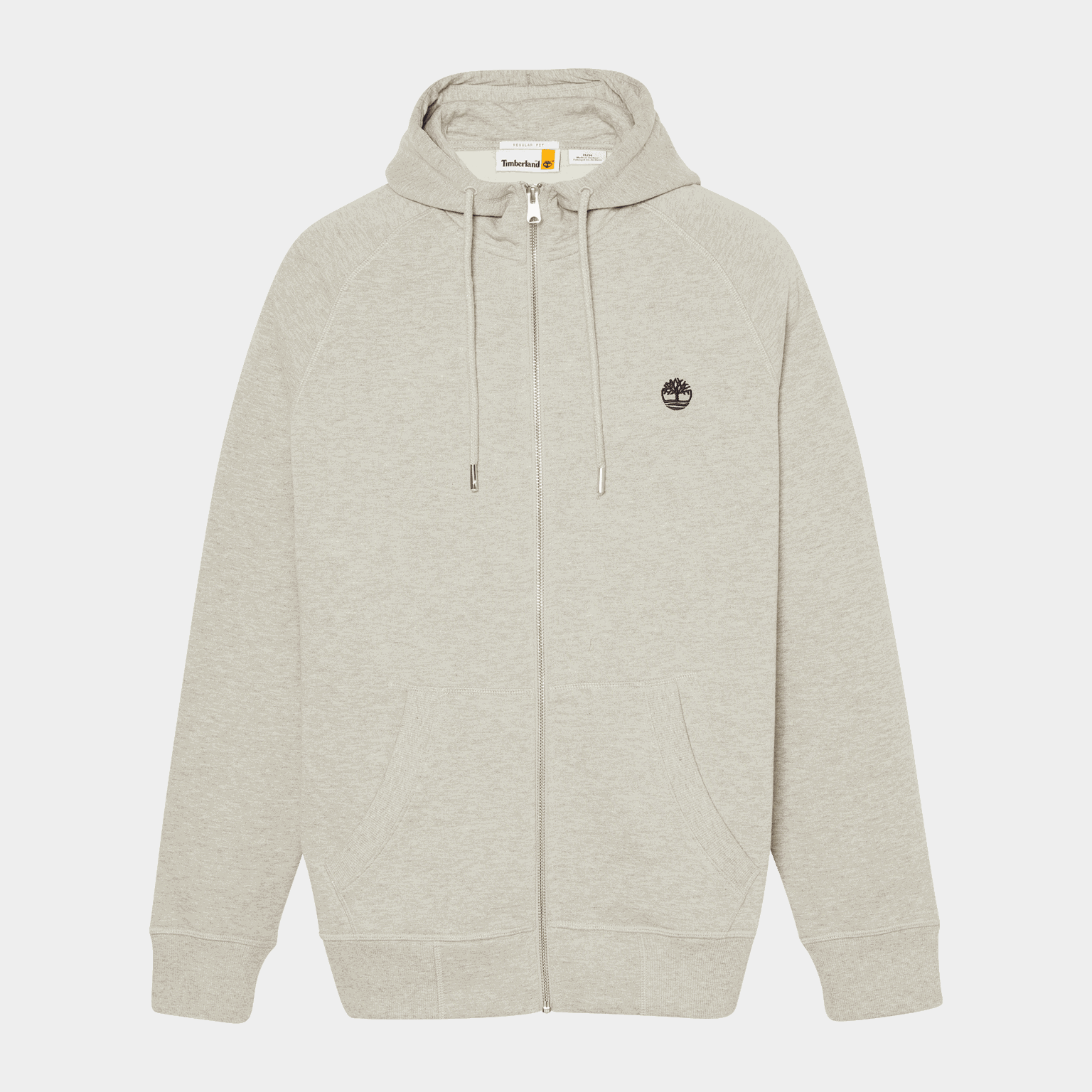 Brushed Back Full Zip H, huvjacka, herr - Hoodtröjor