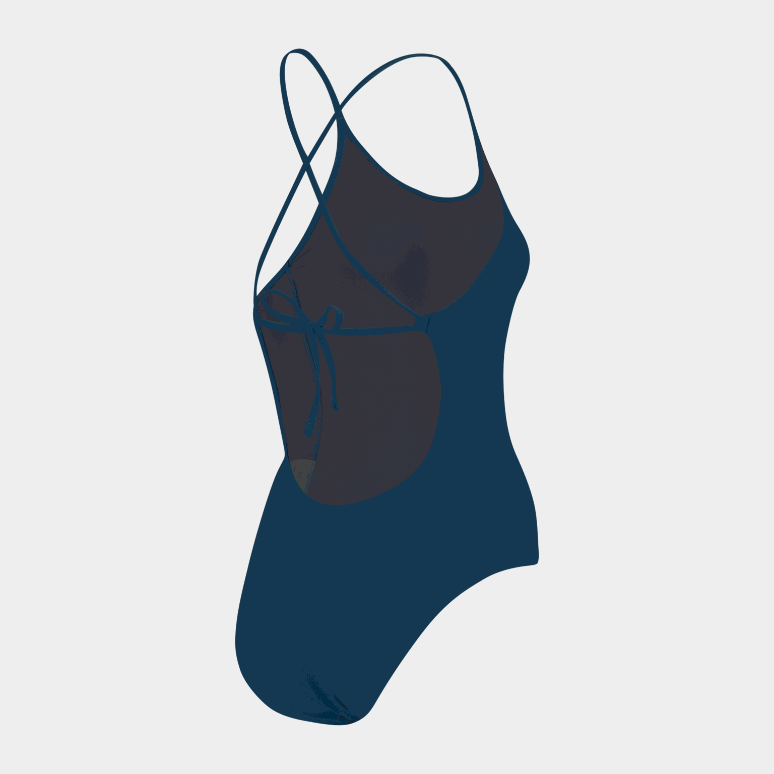 Swim V-Neck Crossback Swimsuit 1P, baddräkt, dam - full image 4
