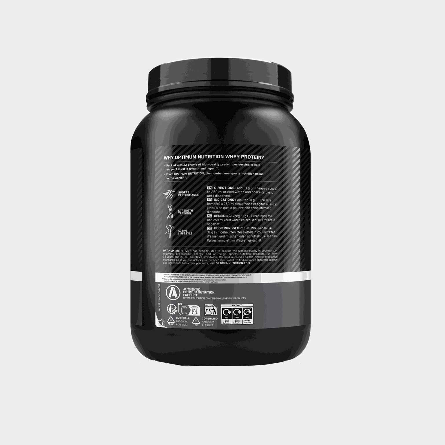 Whey Chocolate, proteinpulver - full image 3