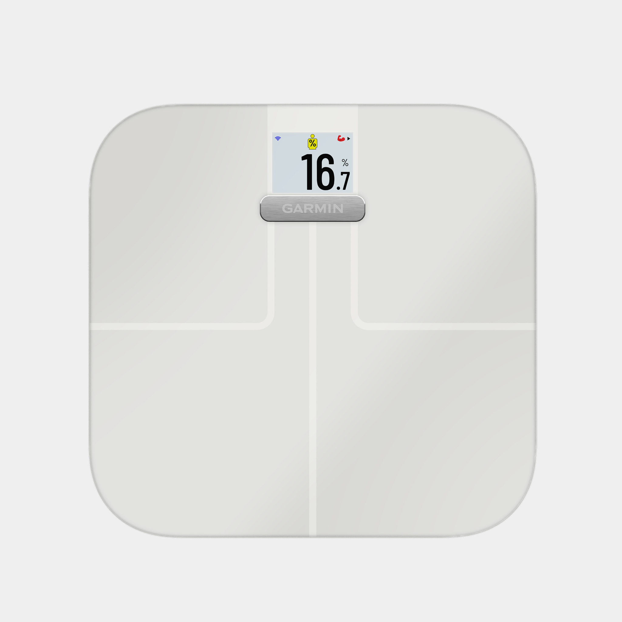 Index S2 Smart Scale White, smart våg med WiFi - Puls Tillbehör