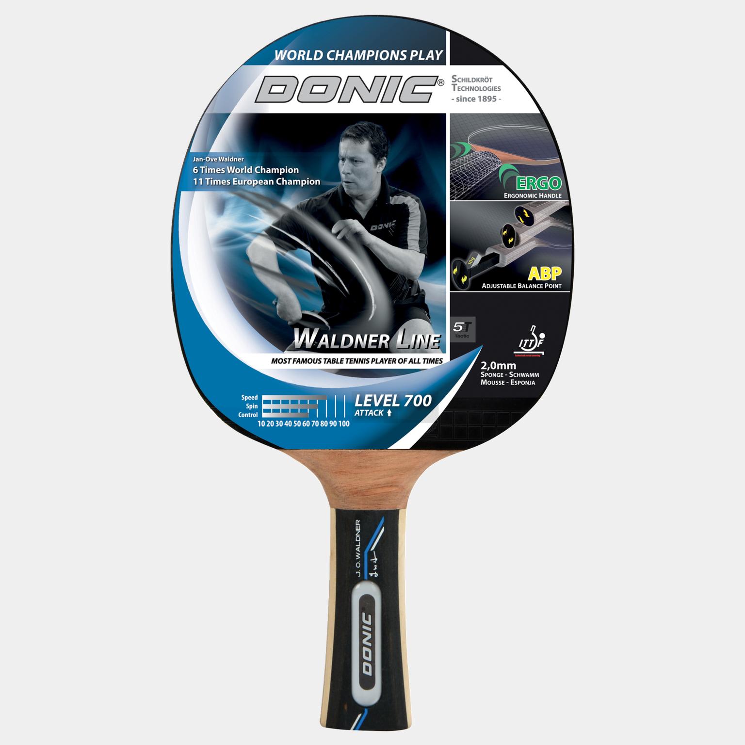 Waldner 700 4-Star, bordtennisracket - full image 1