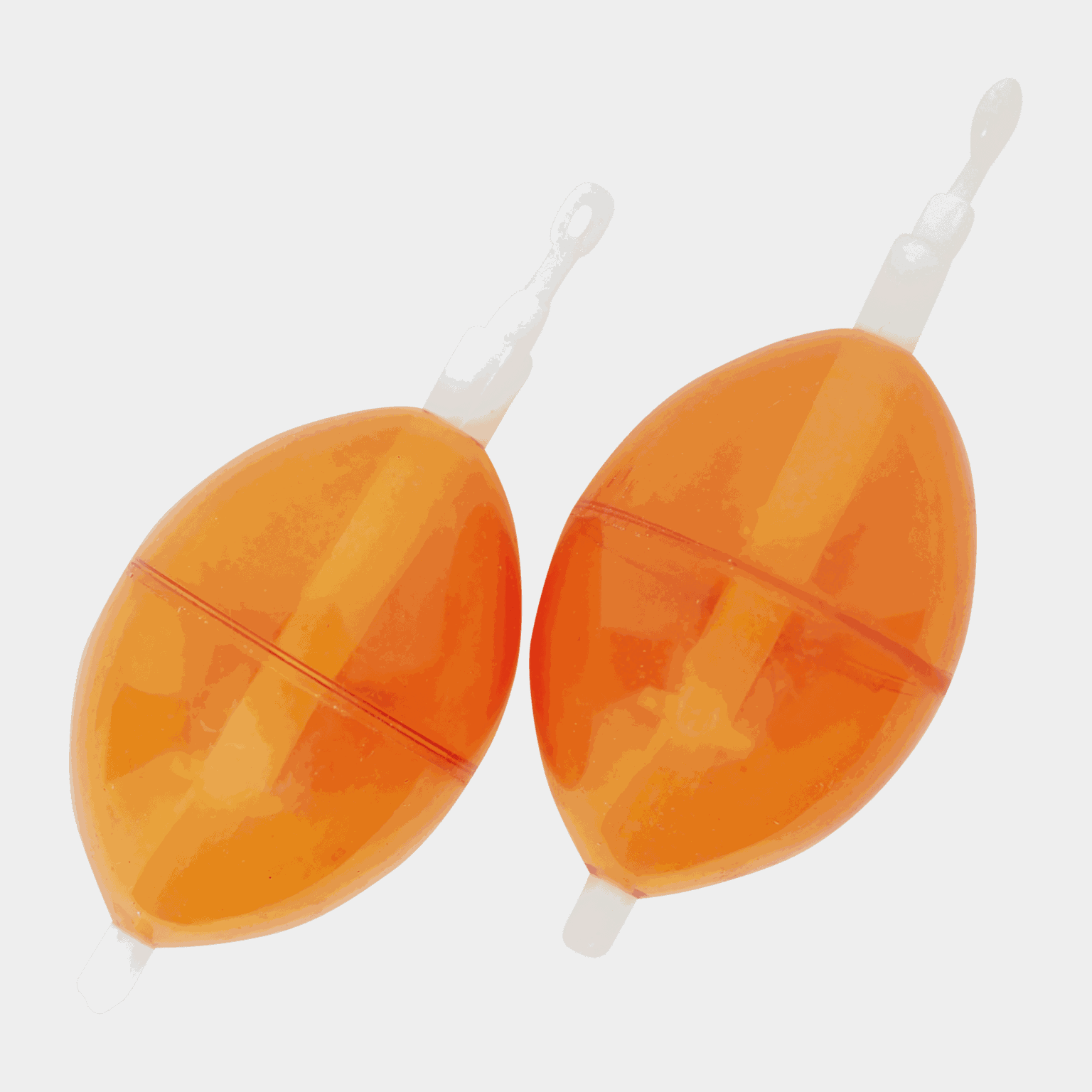 Oval Justerbar 35mm 2-p Transparent, plastkula - full image 1