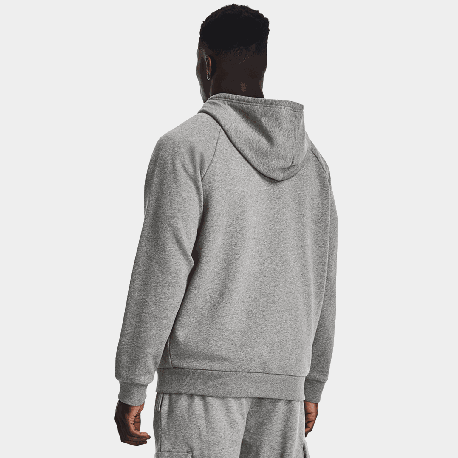 Rival Fleece Full Zip Hoodie, huvjacka, herr - full image 3