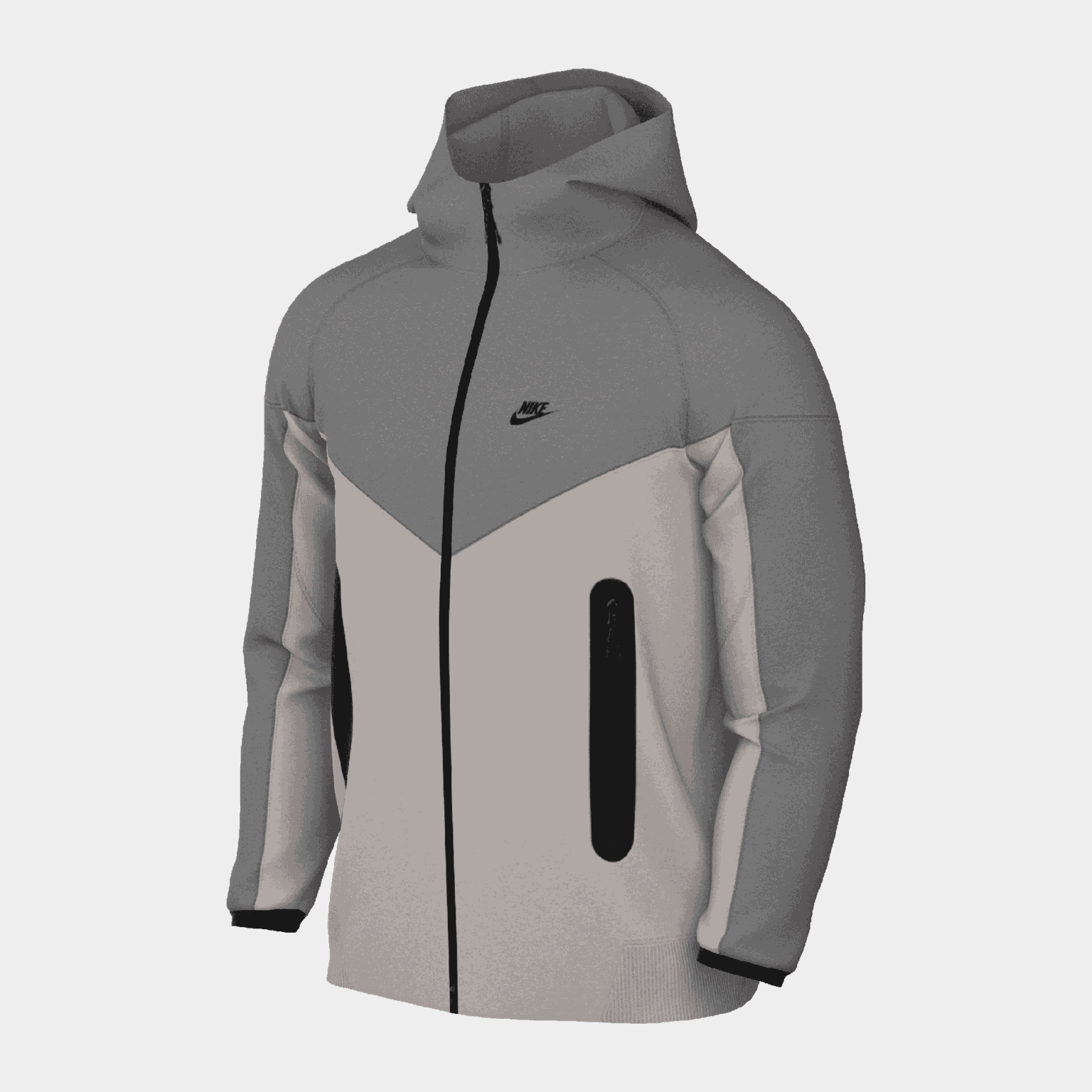 Nk Tch Flc Fz Wr Hoodie, jacka, herr - full image 1