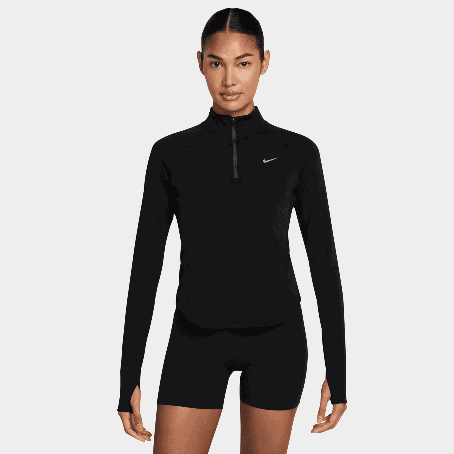 Tempo Dri-FIT 1/4 Zip Top, träningströja, dam - full image 2