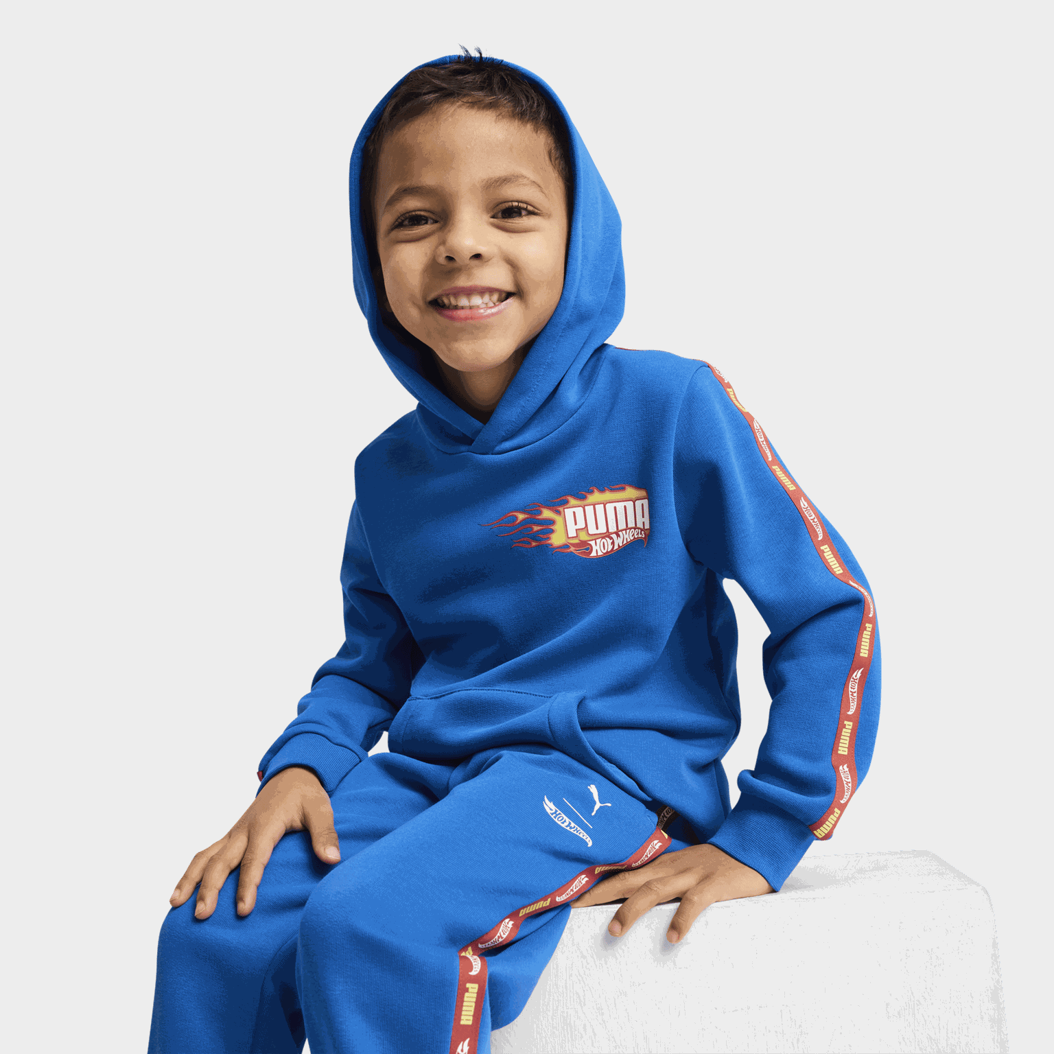 X Hot Wheels Hoodie, huvtröja, barn - full image 1