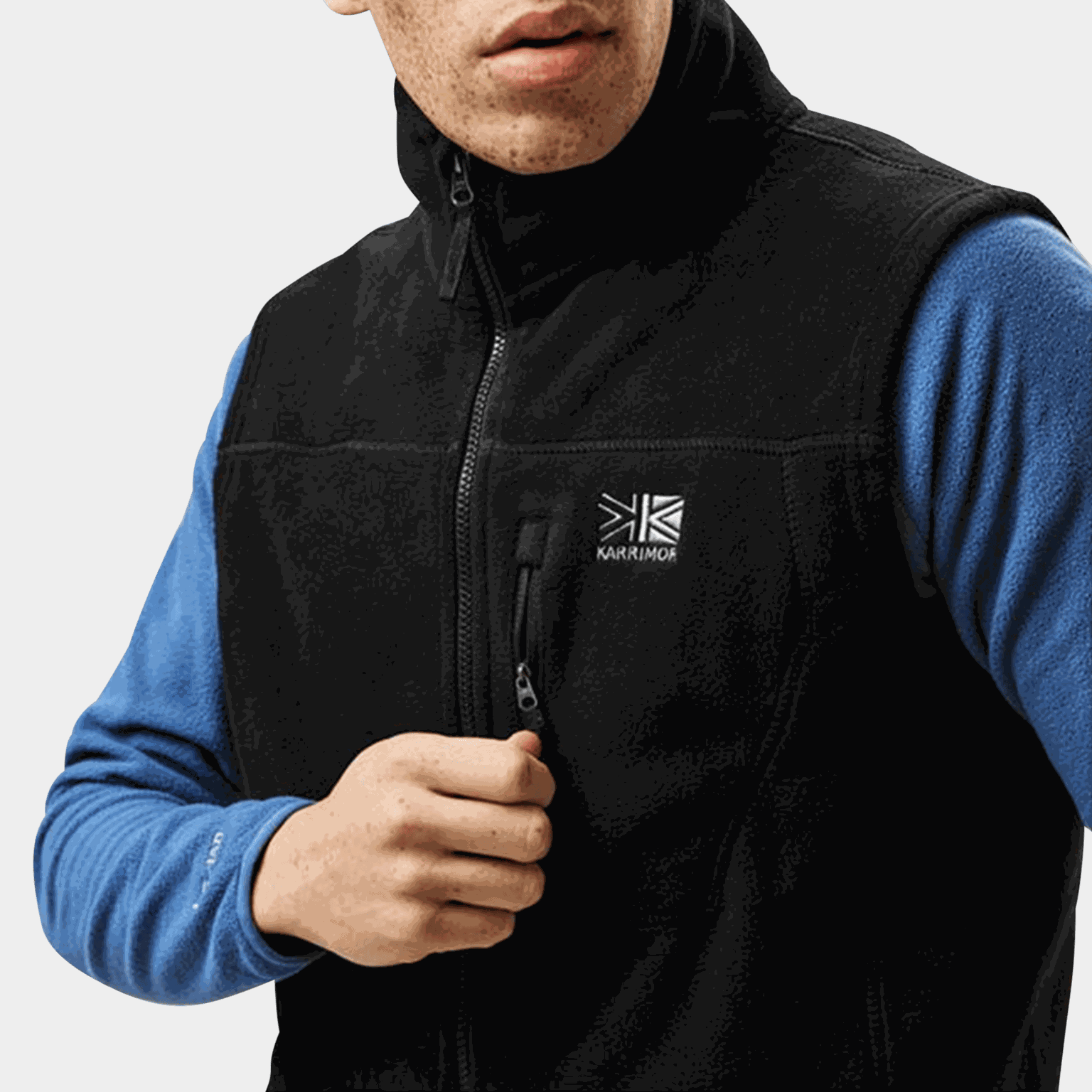 Fleece Gilet, fleeceväst - full image 1