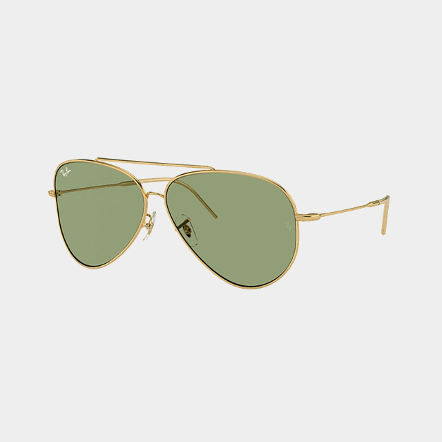 Aviator Reverse Arista Green, solglasögon - Lifestyle