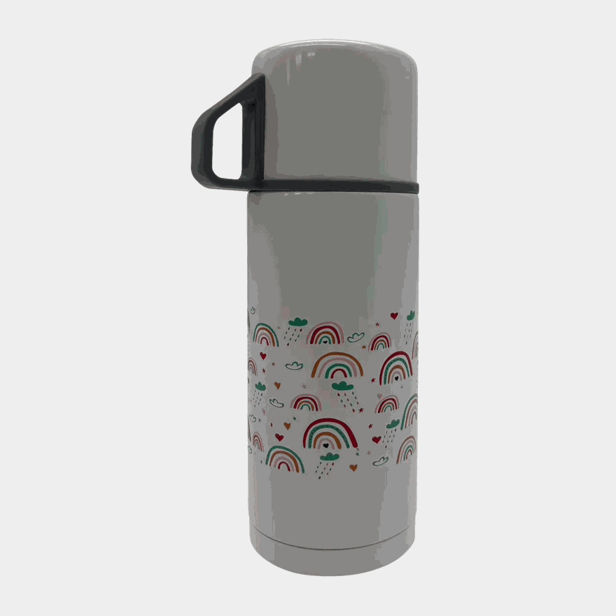 350ML Thermos NEW green lion, termos - full image 2