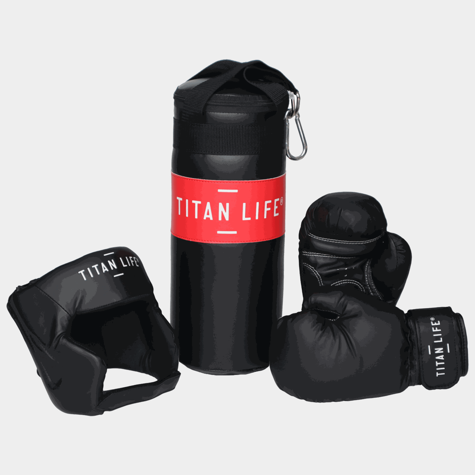 Boxing Set, boxningsset, barn - Boxningshandskar - Svart | XXL