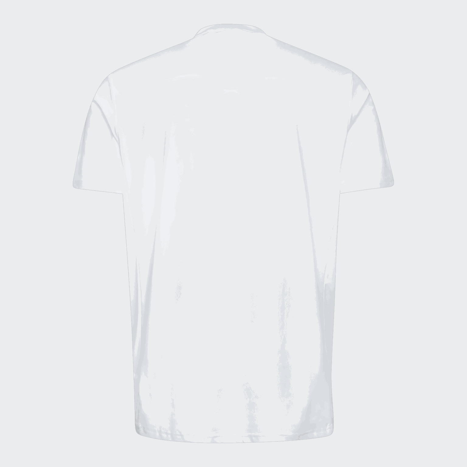 Collarless Polo Shirt Mens, pikétröja, herr - full image 3