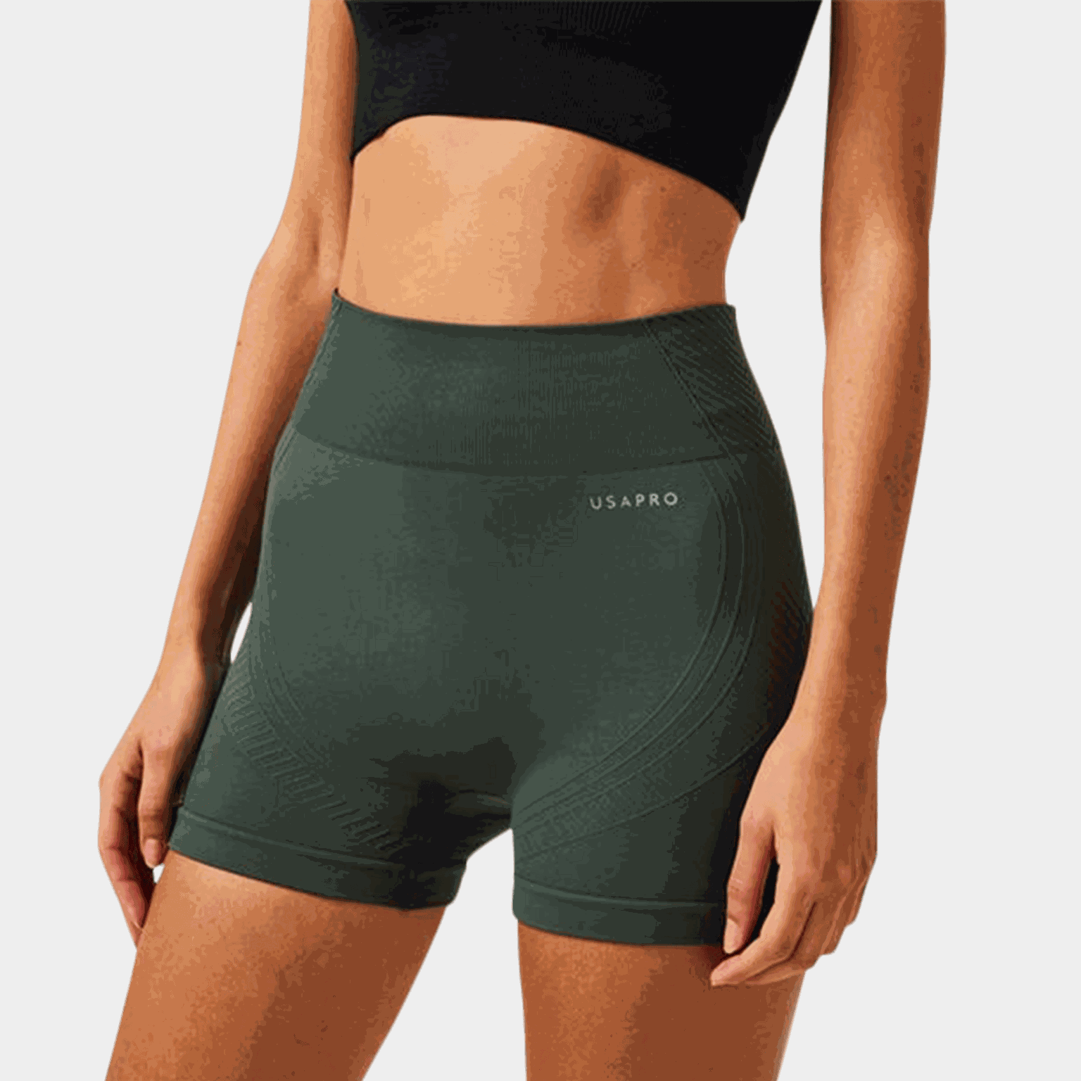 Seamless 3in Short, träningsshorts, dam - full image 3