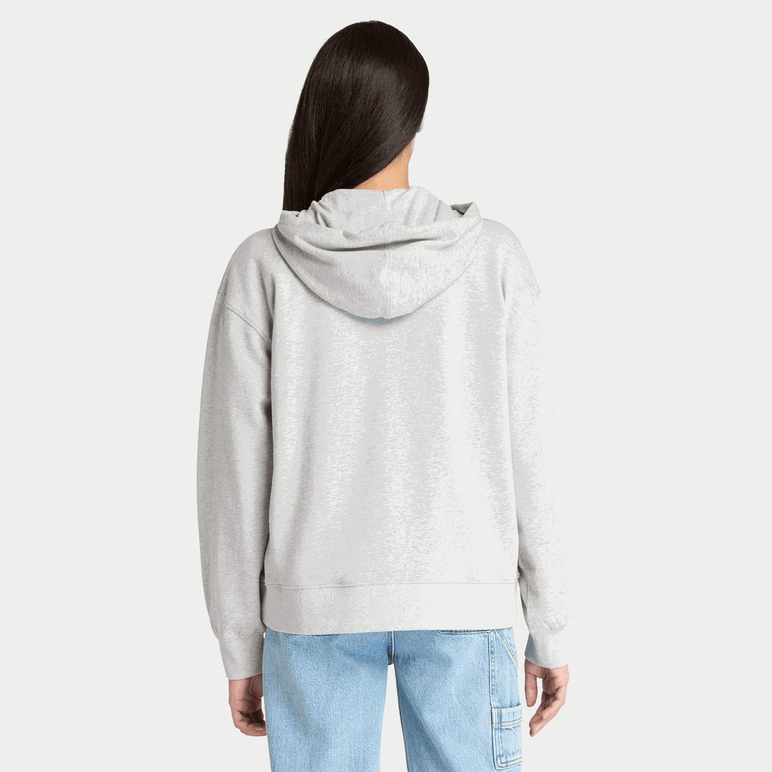Full-Zip Loop Back Hood, huvjacka, dam - full image 3