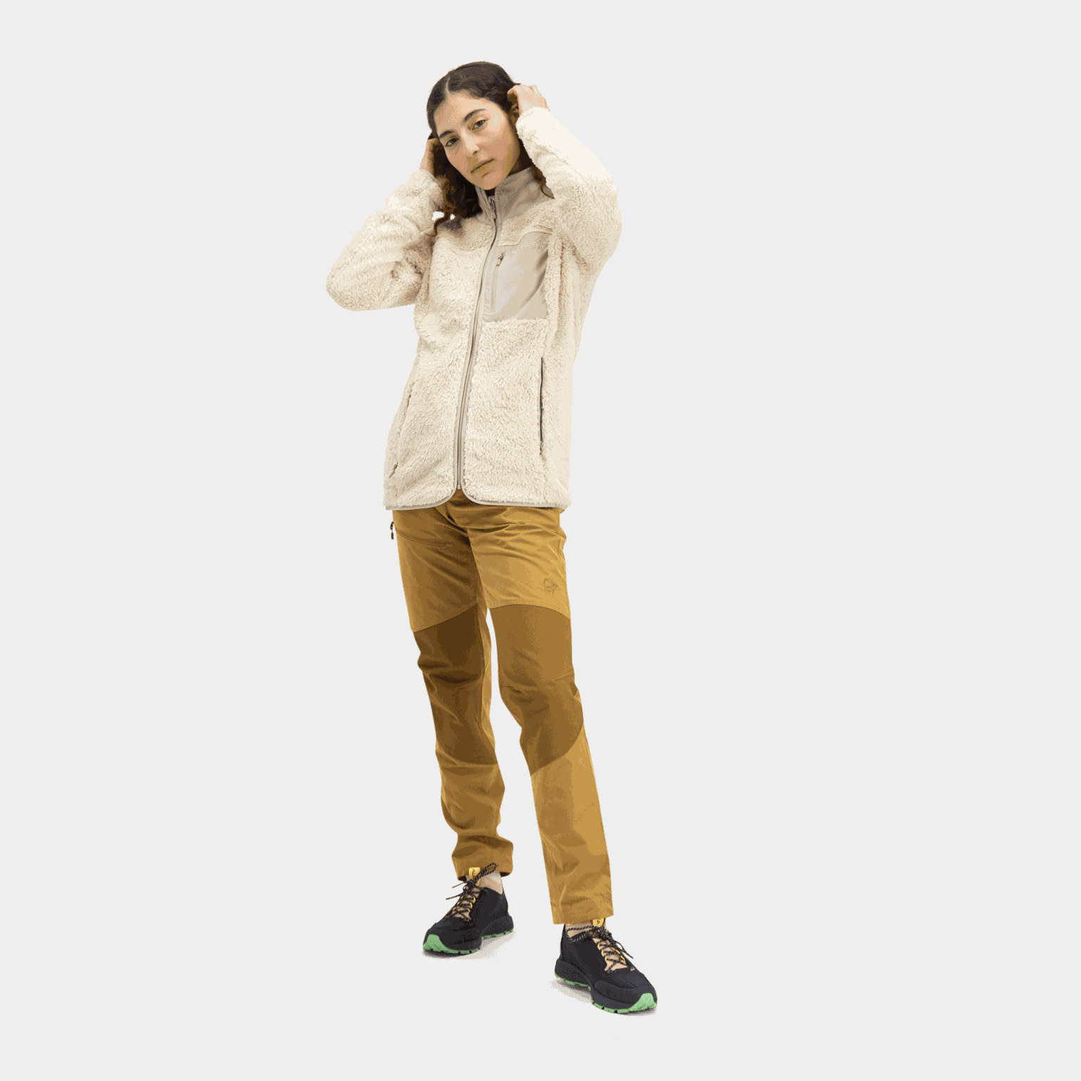 Femund Warm3 Jacket, fleecejacka, dam - full image 4