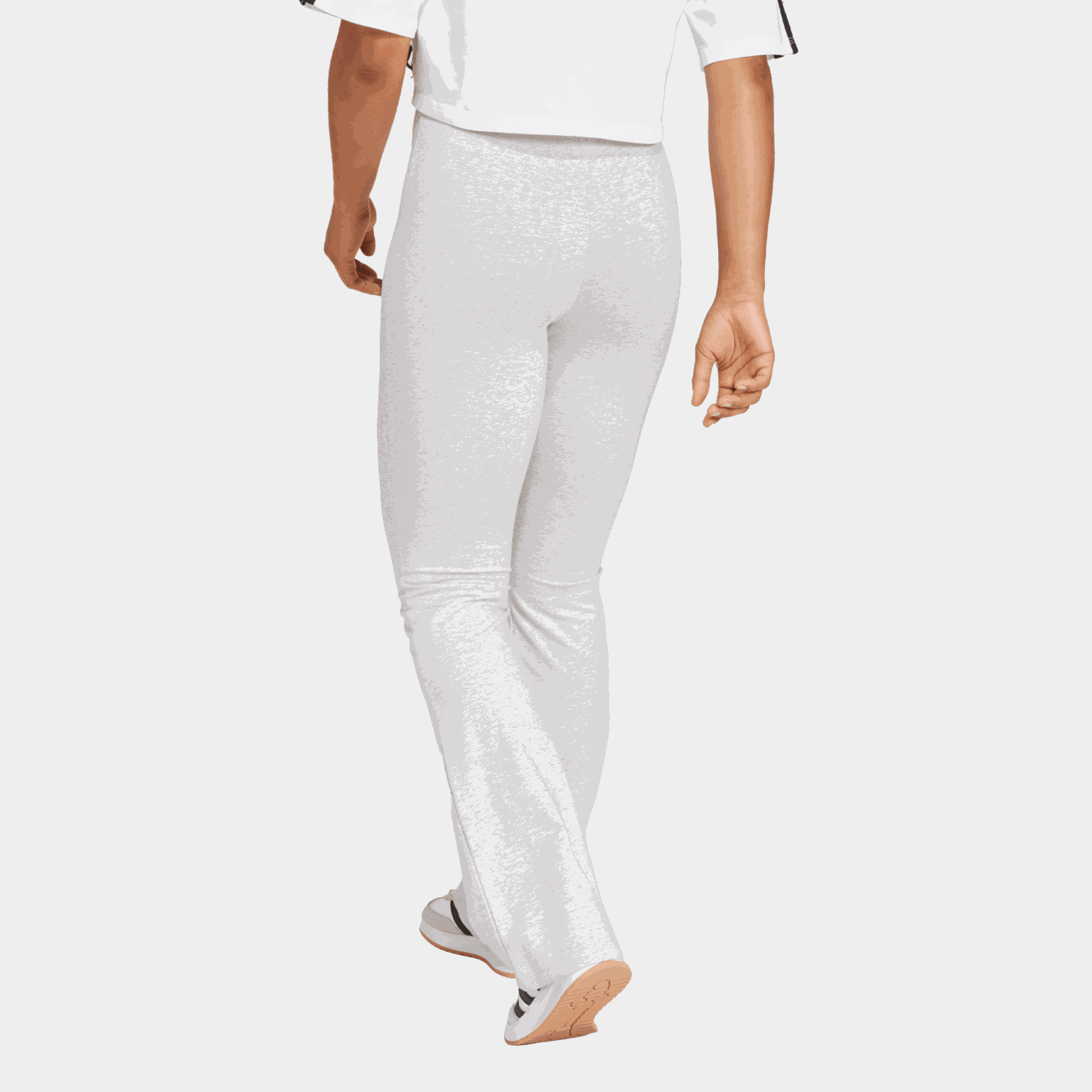 Essentials Small Logo Flared Leggings, joggingbyxor, dam - full image 2