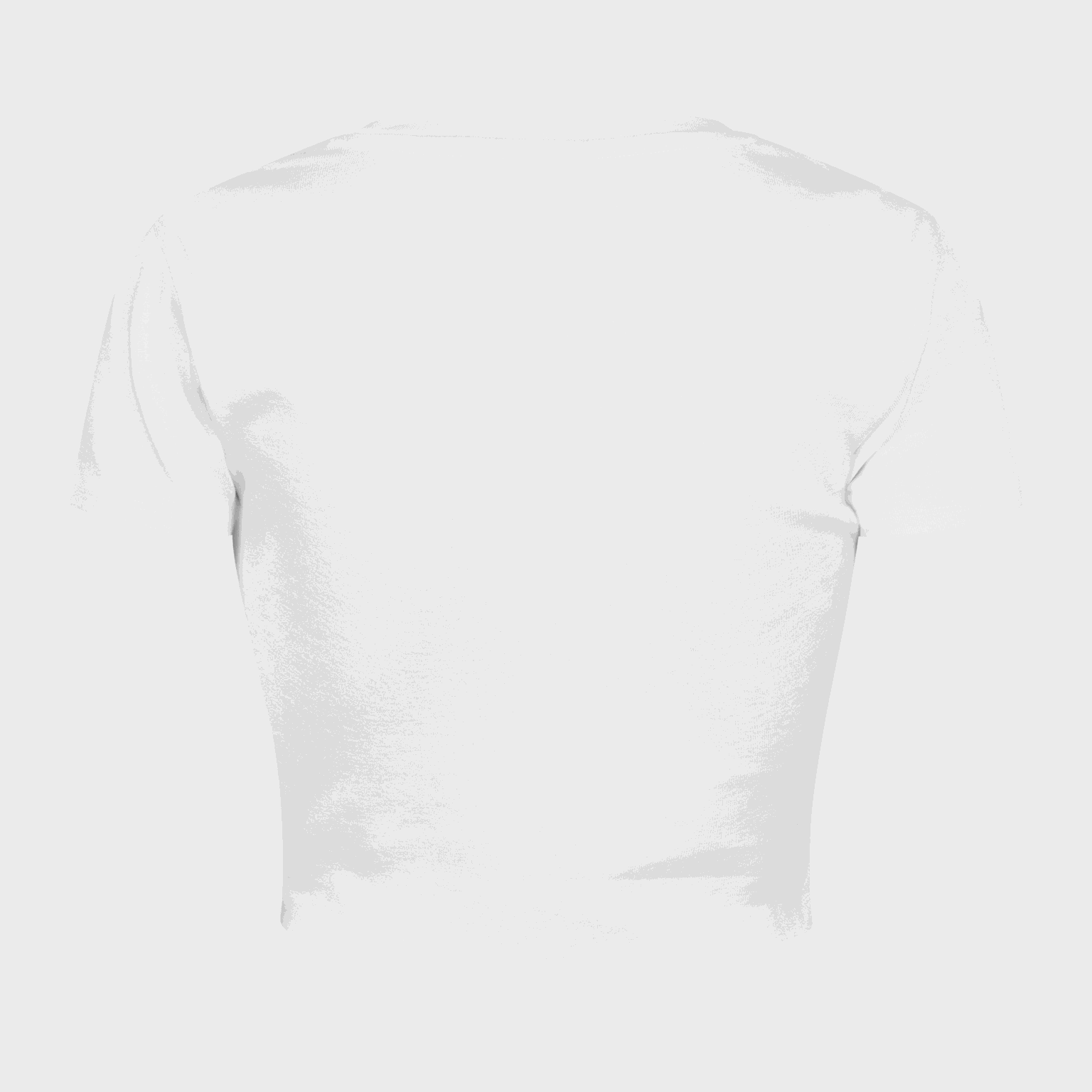 Crop Top Tee, kort t-shirt, dam - full image 4