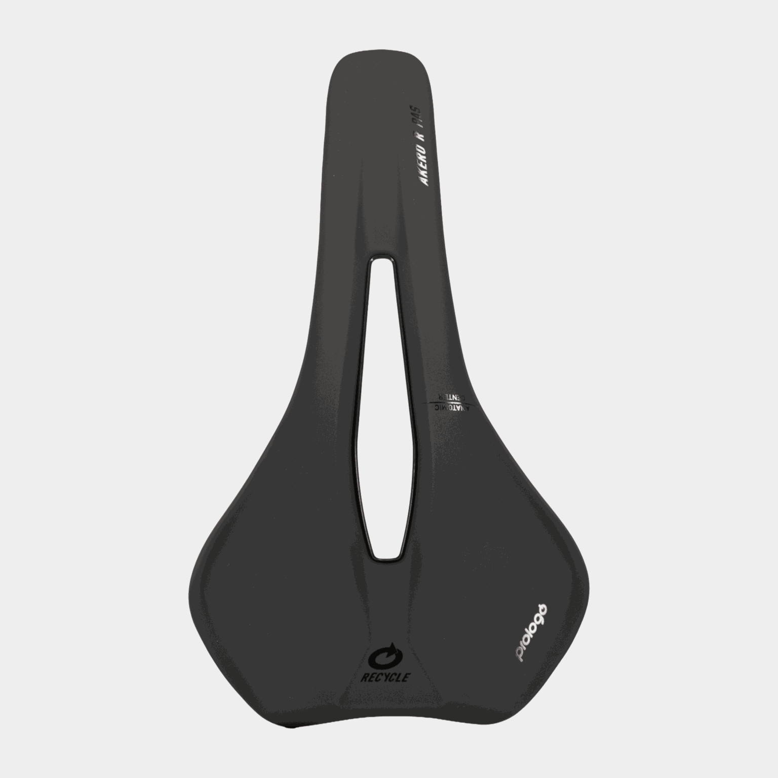 AKERO R PAS RECYCLED STEEL 150, cykelsadel - full image 1