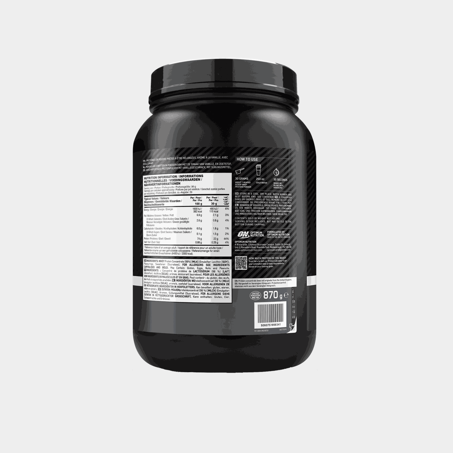 Whey Vanilla, proteinpulver - full image 4