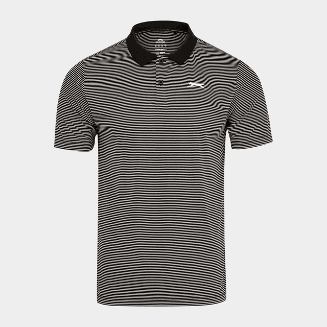Slaz Micro Strp Polo, pikétröja, herr - Golfpikeer