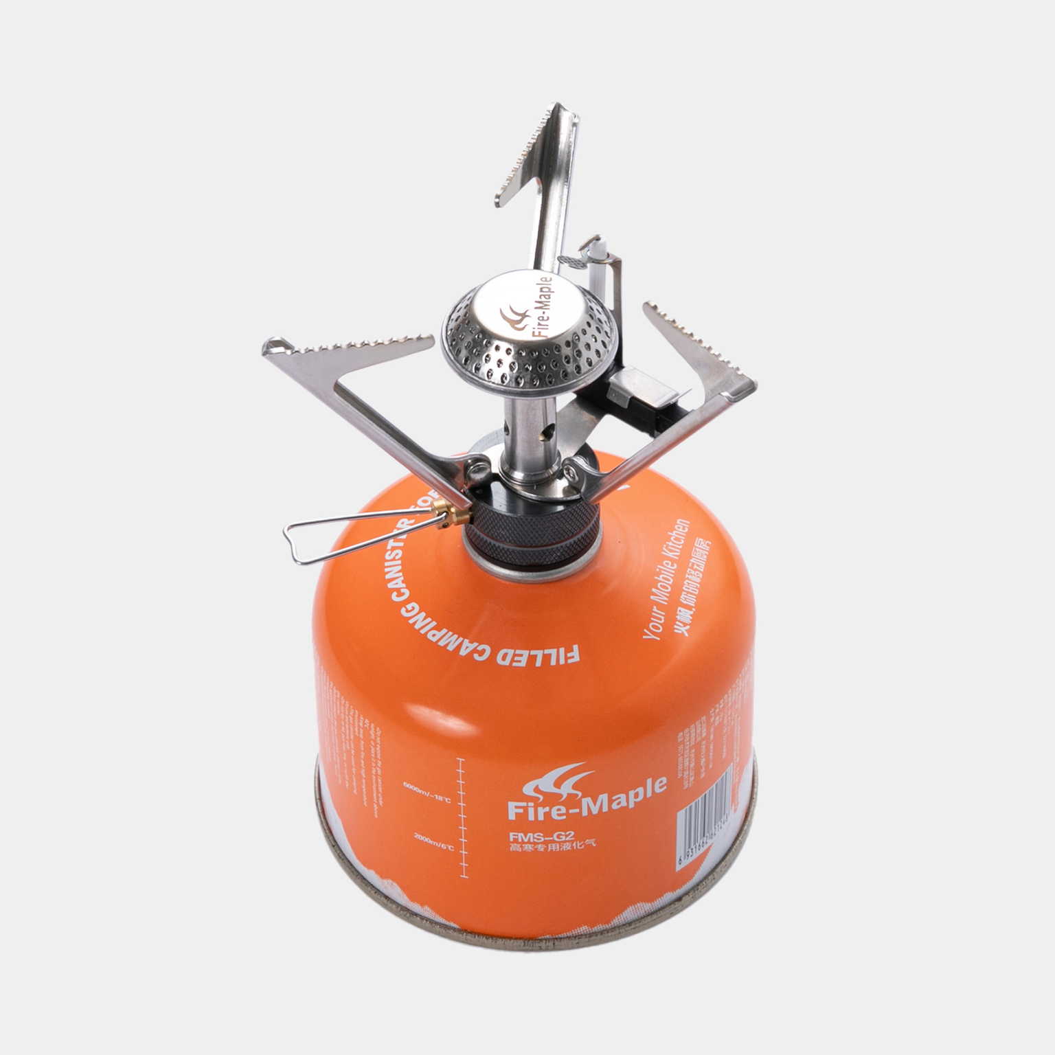 FMS-102+ Camping Stove, gasbrännare - full image 2