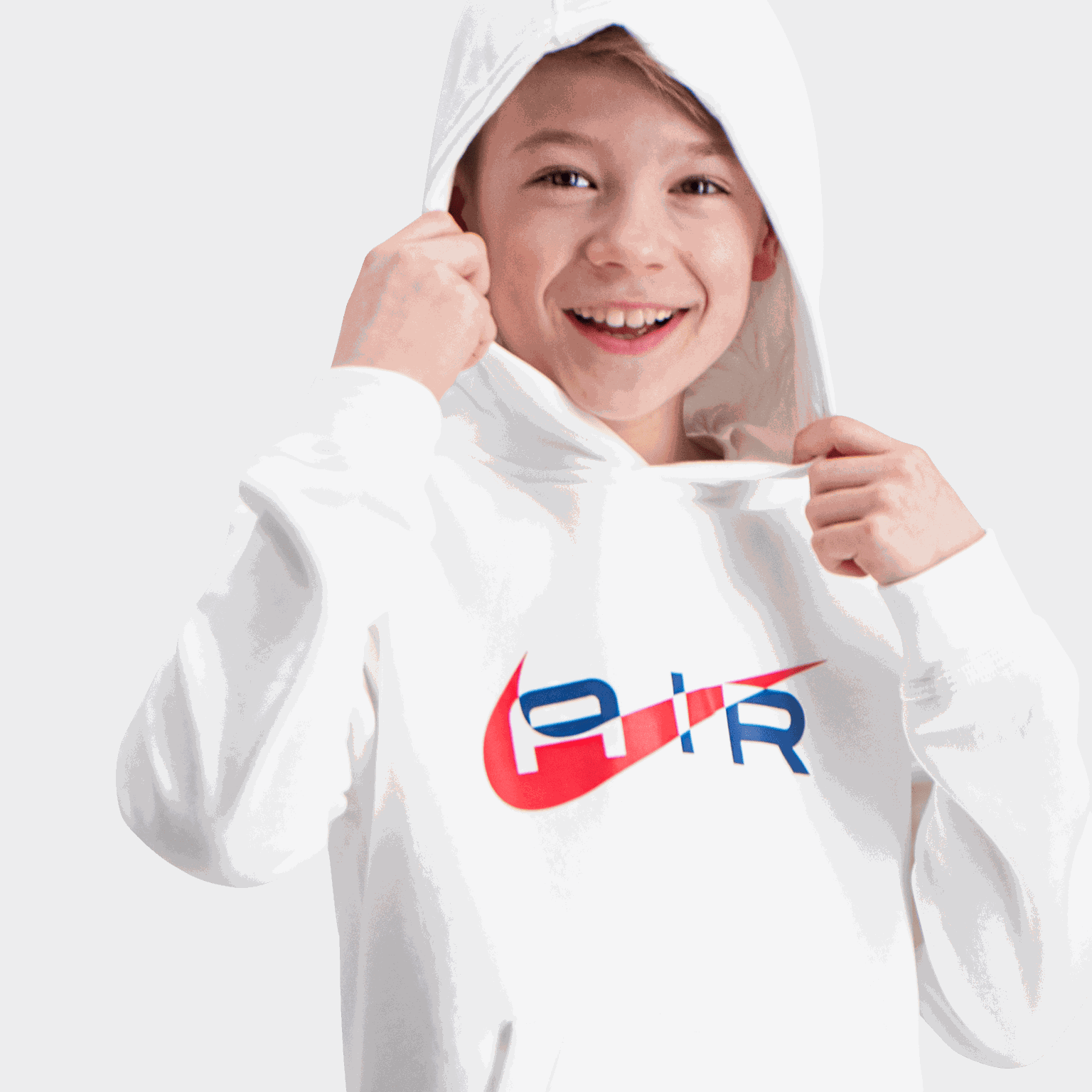 Air Pullover Fleece Hoodie, huvtröja - full image 4