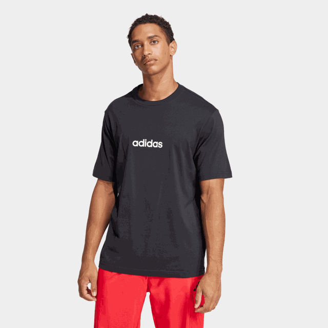 Essentials Linear Single Jersey T-Shirt, t-shirt, herr - Fritids-T-Shirt