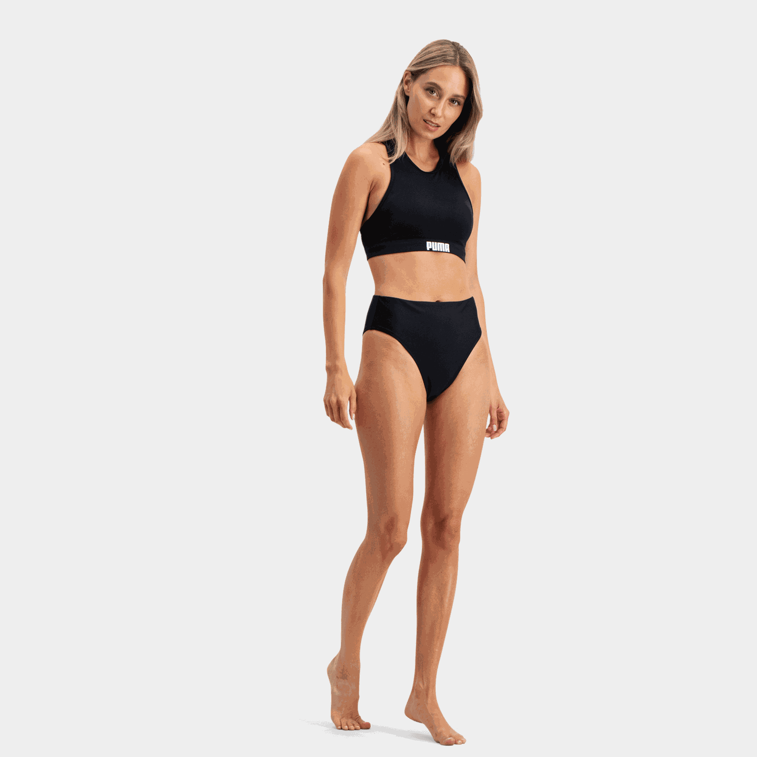 Swim High Waist Brief 1p, bikinibotten, dam - full image 4