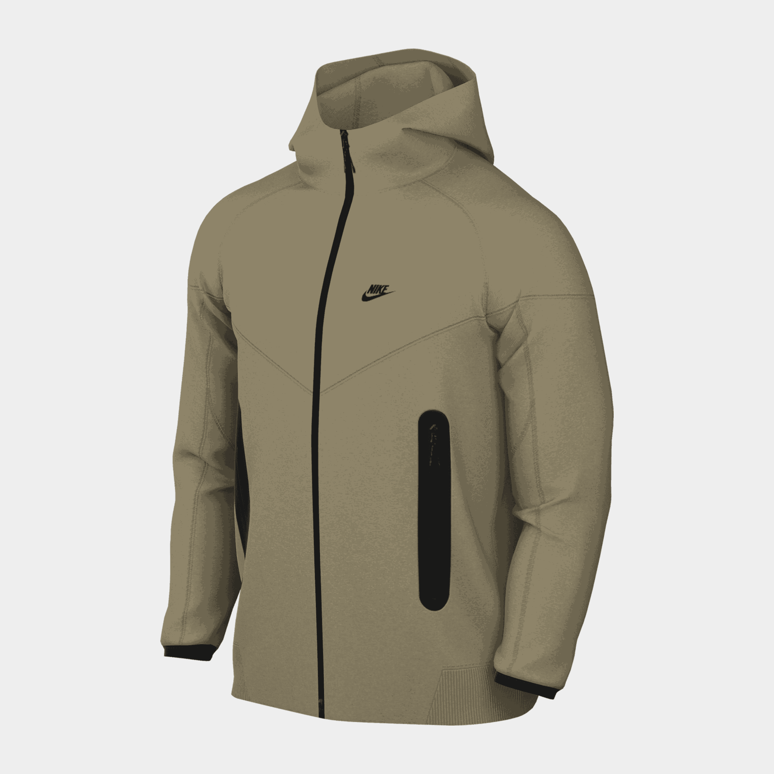 Nk Tch Flc Fz Wr Hoodie, jacka, herr - full image 1