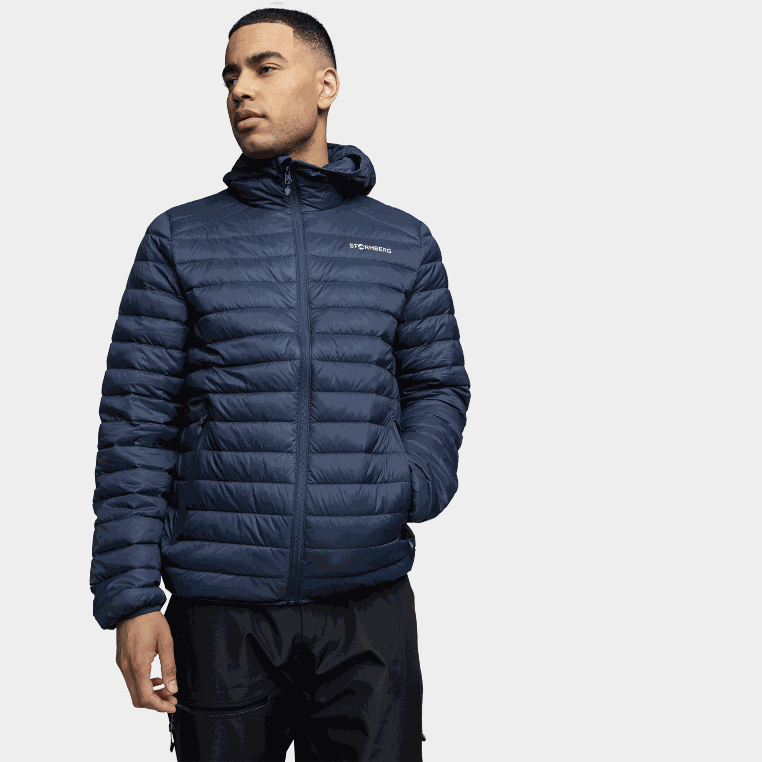 Stavfjell Down Hood Jacket, dunjacka, herr - full image 1
