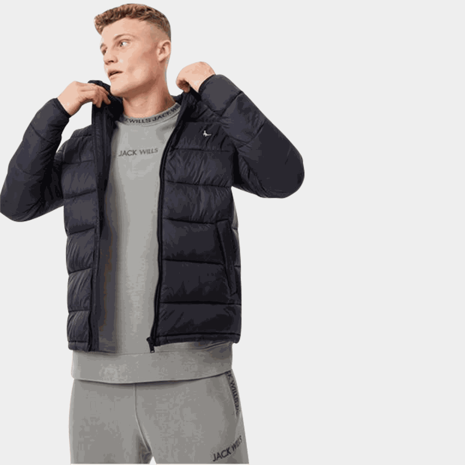 Kershaw Hooded Puffer, jacka, herr - full image 1