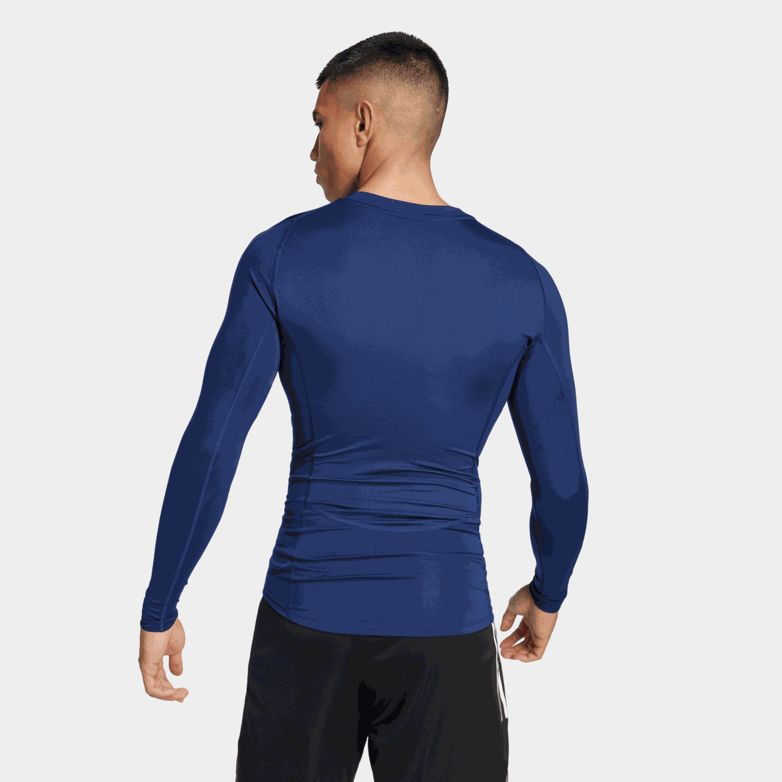 Techfit Long Sleeved Tee, kompressionströja för fotboll, herr - full image 2