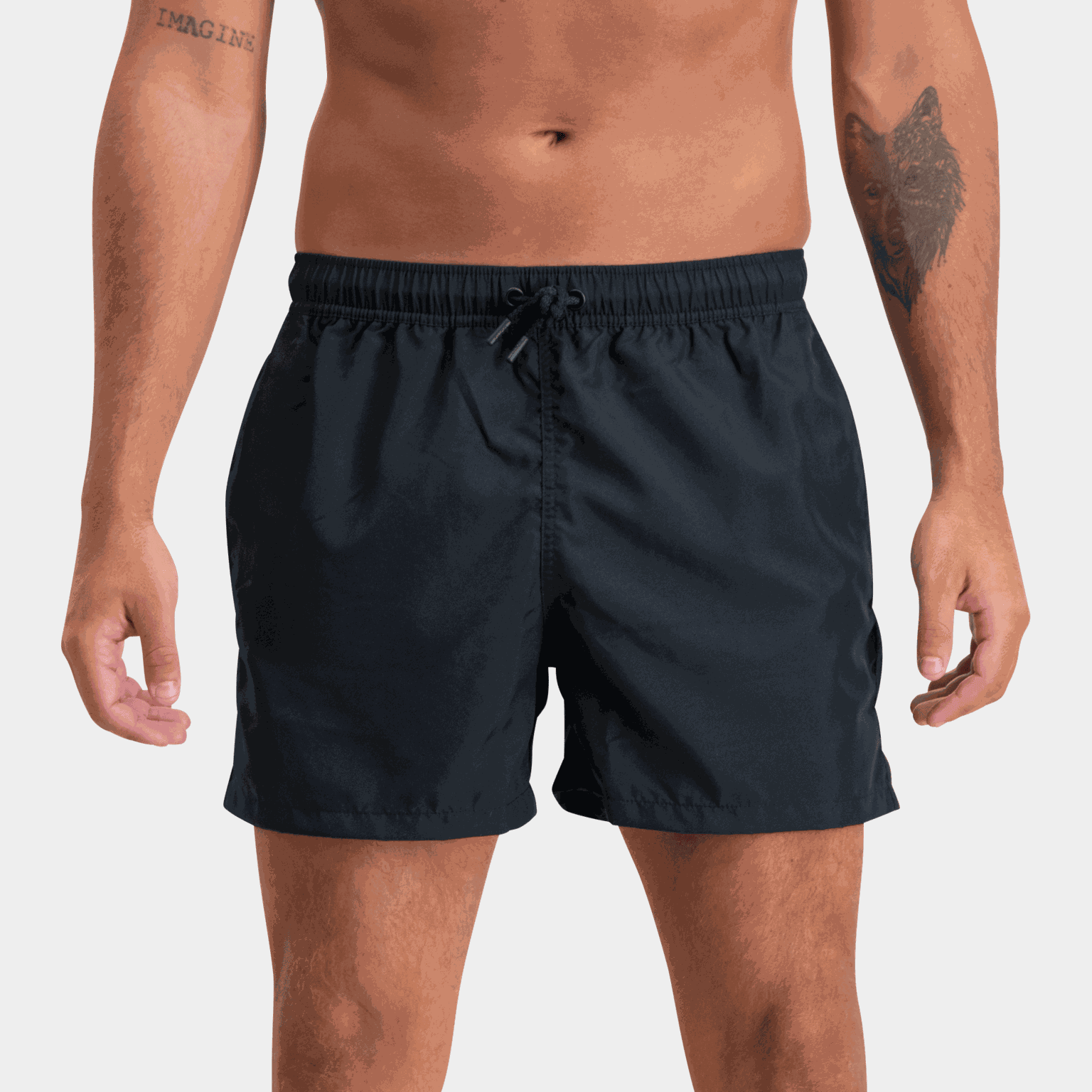 Borg Solid Swim Shorts, badshorts, herr - full image 1