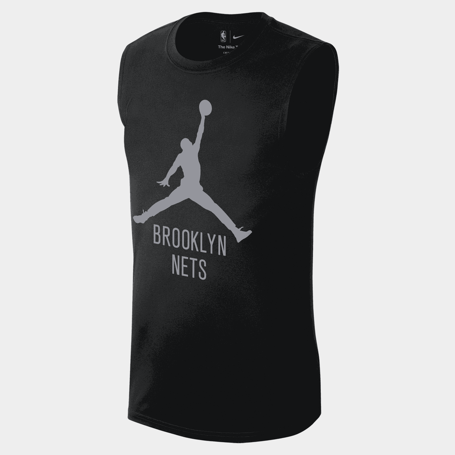 Brooklyn Nets Essentialsential NBA Jordan Sleeveless Tee, baskettröja, herr - Tränings-T-Shirts