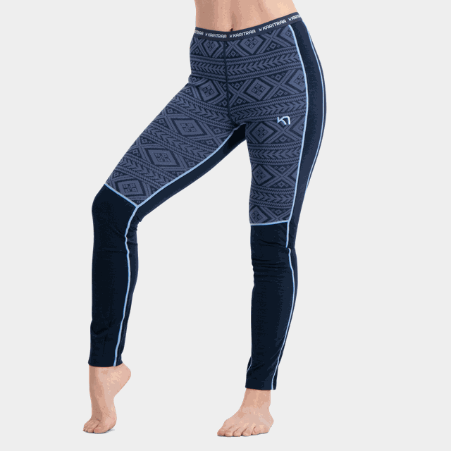 Ida Pants, tights, dam - Underdelar Ull Dam