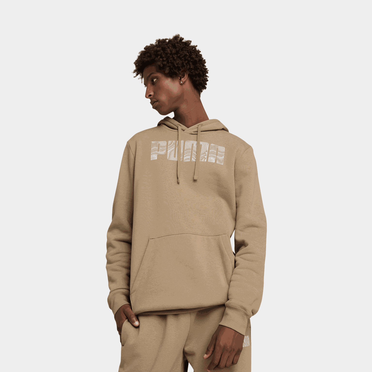 Mass Merchants Hoodie Fleece, huvtröja, herr - full image 1