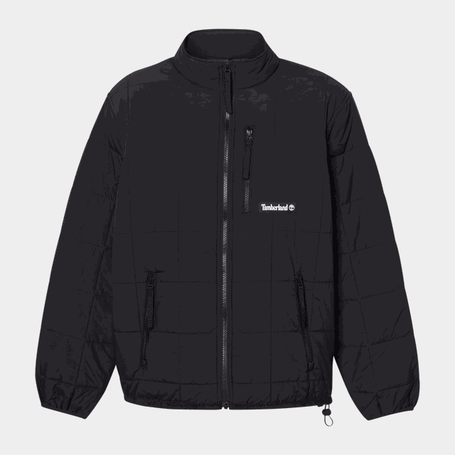 Quilted Fz Jacket - Mellanlagerjackor